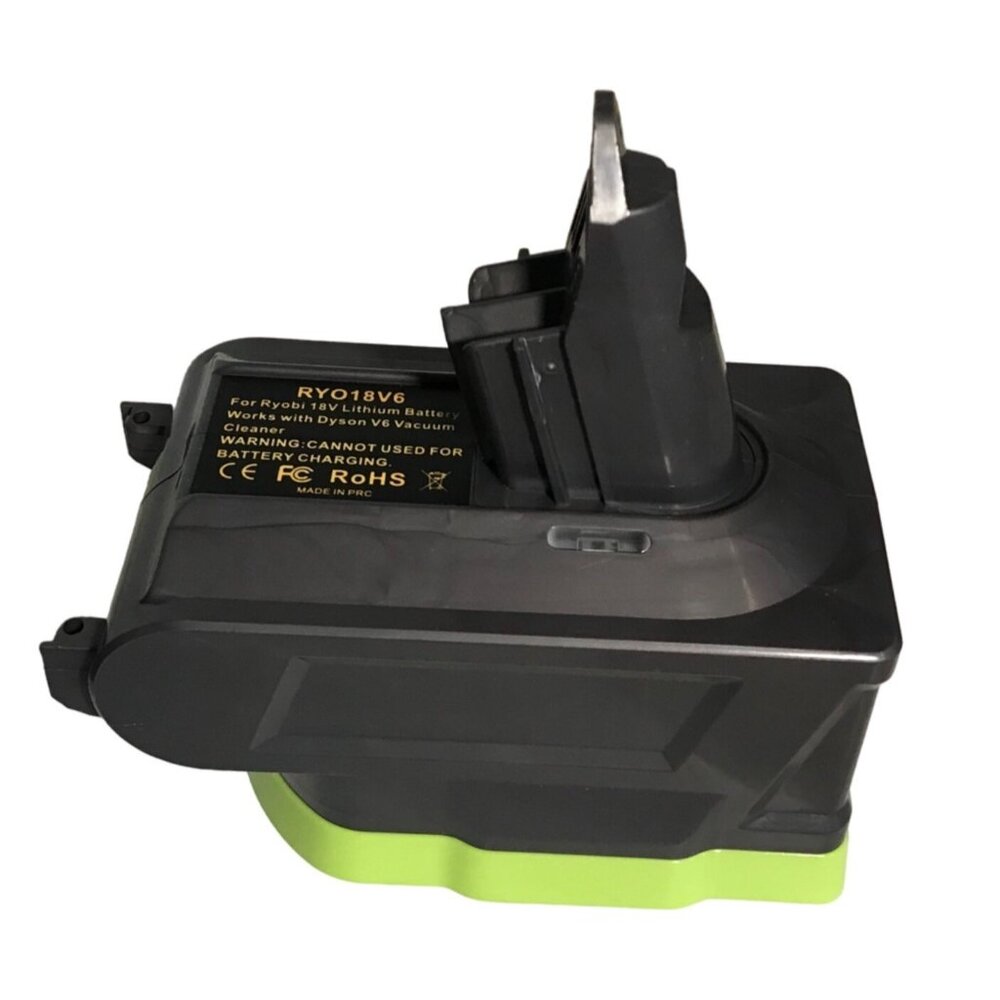 Ryobi 18V Battery Adapter For Dyson V6 Vacuum Cleaner
